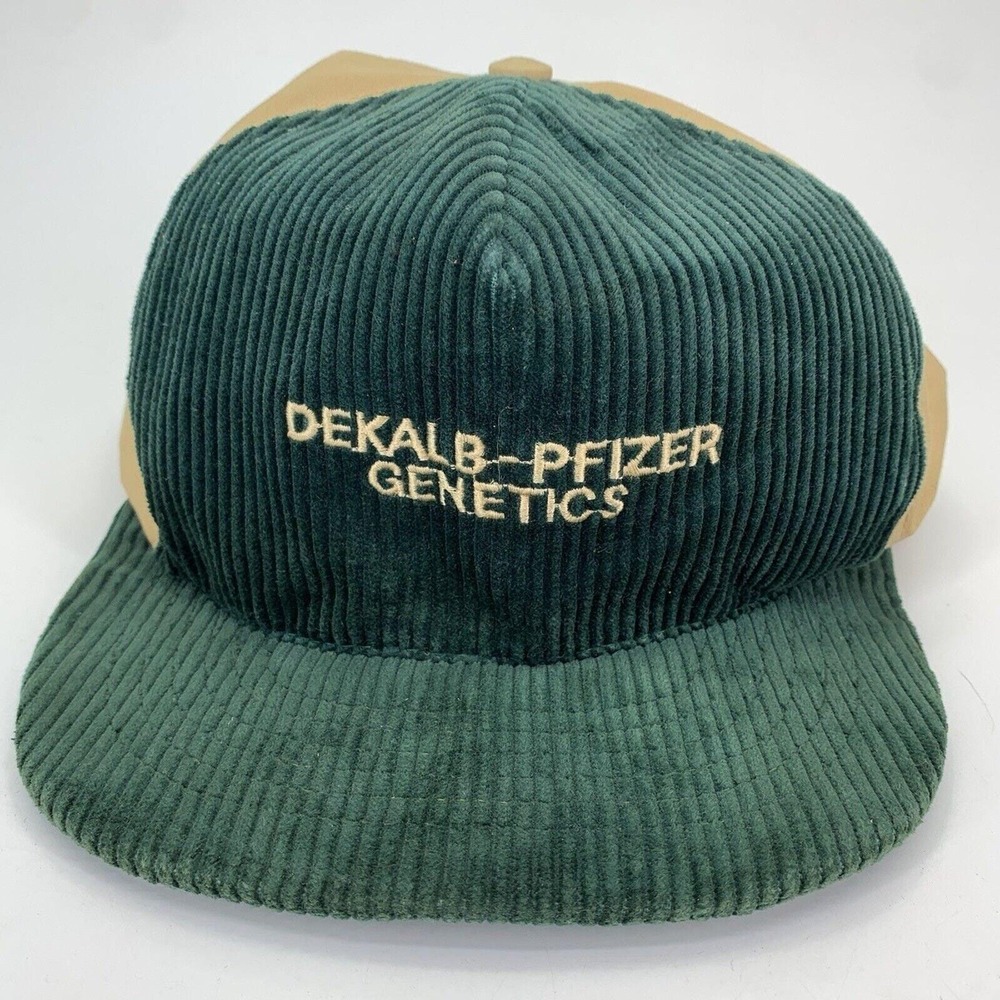 Vintage Swingster Dekalb-Pfizer Geneticts Embroidered‎ Corduroy